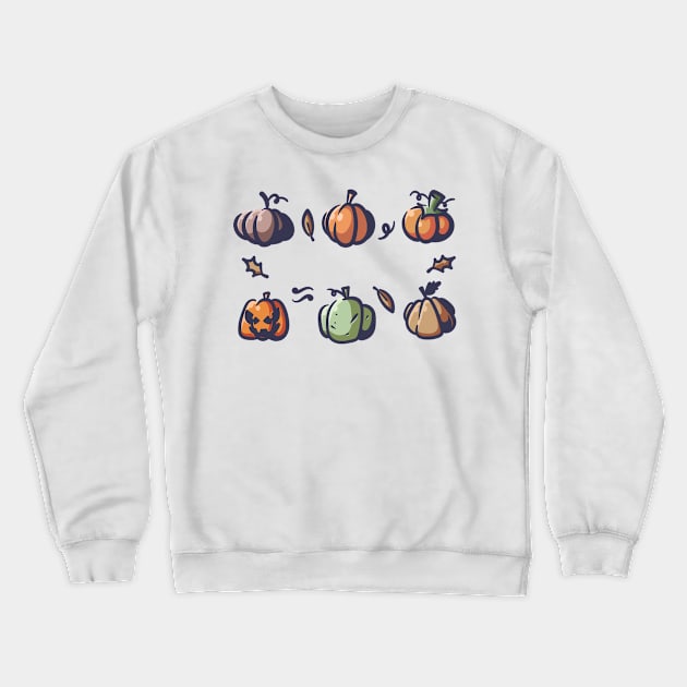 Pumpkin halloween Crewneck Sweatshirt by unlesssla